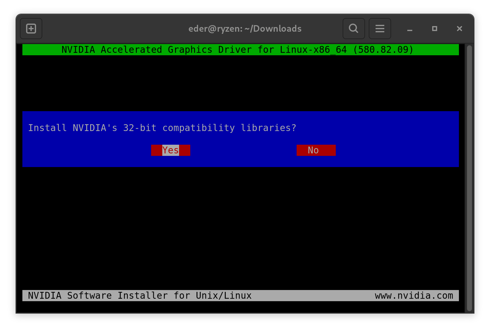 Instalação das bibliotecas de 32 bits